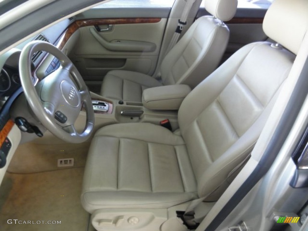 Beige Interior 2004 Audi A4 3.0 Sedan Photo #67962994