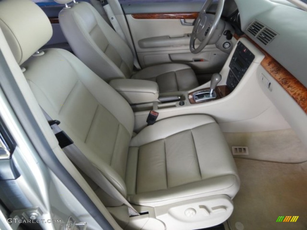2004 A4 3.0 Sedan - Champagne Metallic / Beige photo #15