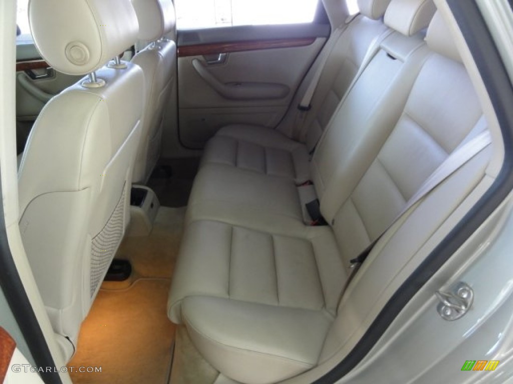 2004 A4 3.0 Sedan - Champagne Metallic / Beige photo #21