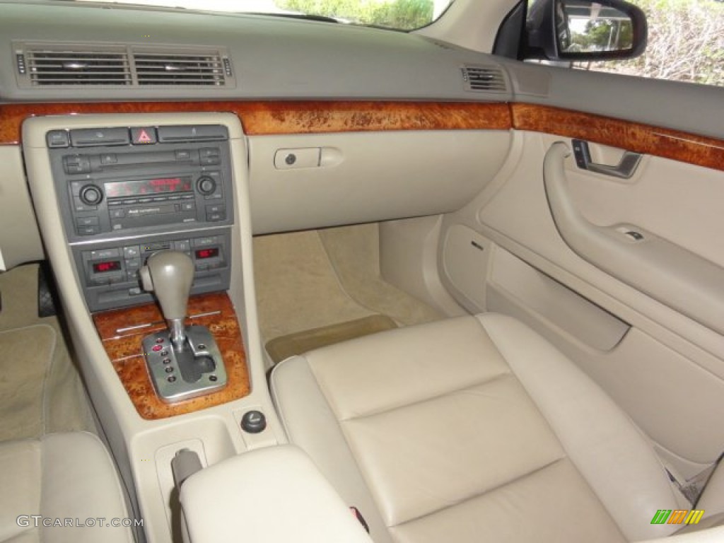2004 A4 3.0 Sedan - Champagne Metallic / Beige photo #23