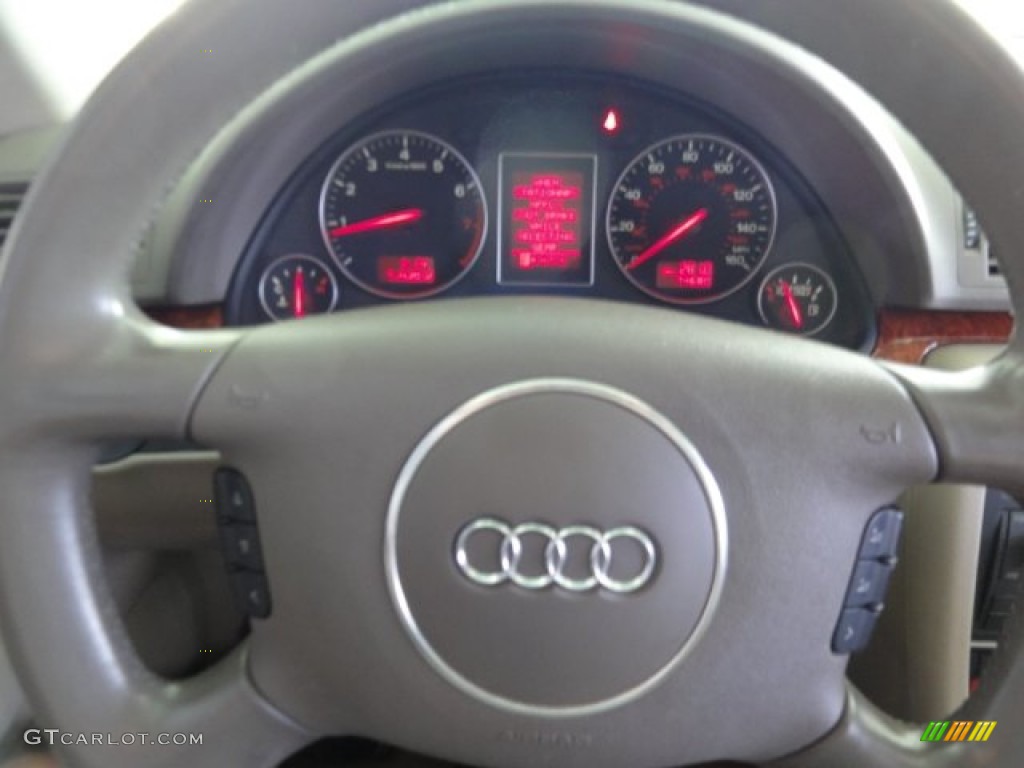 2004 A4 3.0 Sedan - Champagne Metallic / Beige photo #25