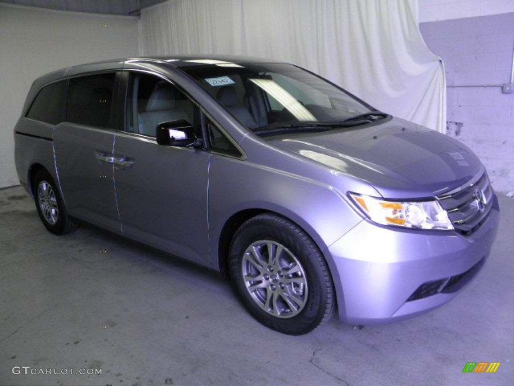 2012 Odyssey EX - Celestial Blue Metallic / Gray photo #1