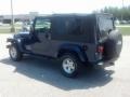 2005 Patriot Blue Pearl Jeep Wrangler Unlimited 4x4  photo #3