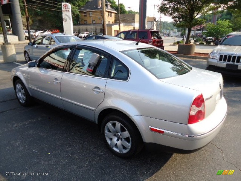 2003 Passat GLX 4Motion Sedan - Reflex Silver Metallic / Black photo #2