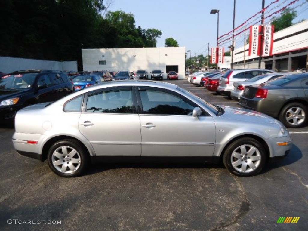 2003 Passat GLX 4Motion Sedan - Reflex Silver Metallic / Black photo #5