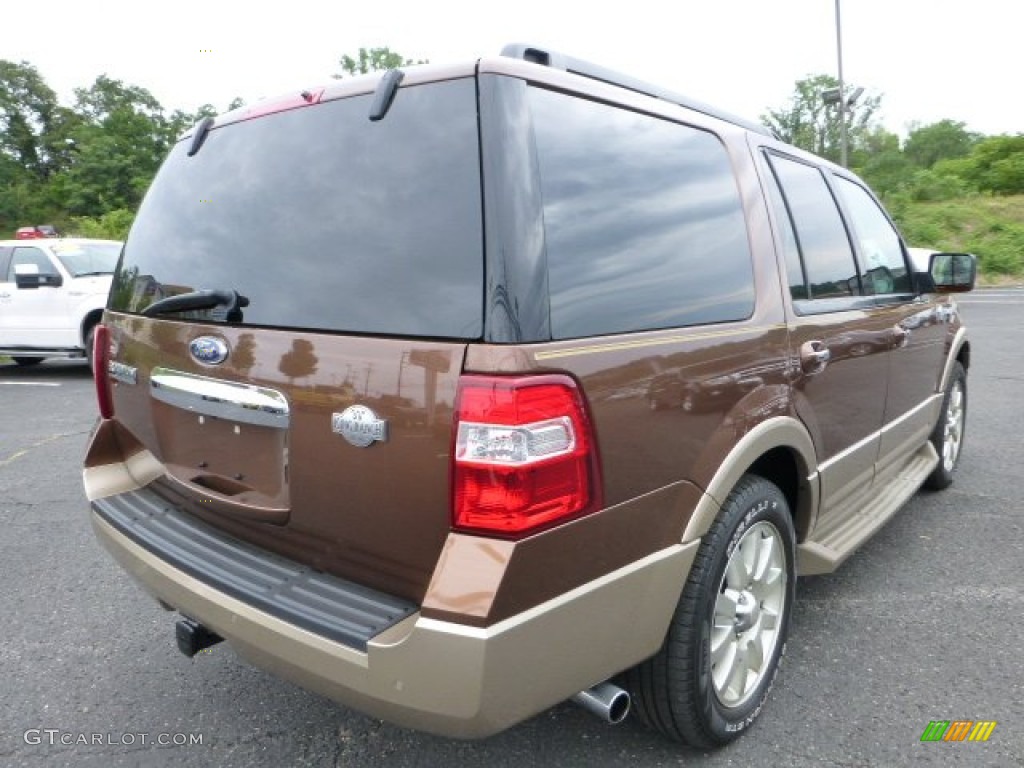 2011 Expedition King Ranch 4x4 - Golden Bronze Metallic / Chaparral Leather photo #2