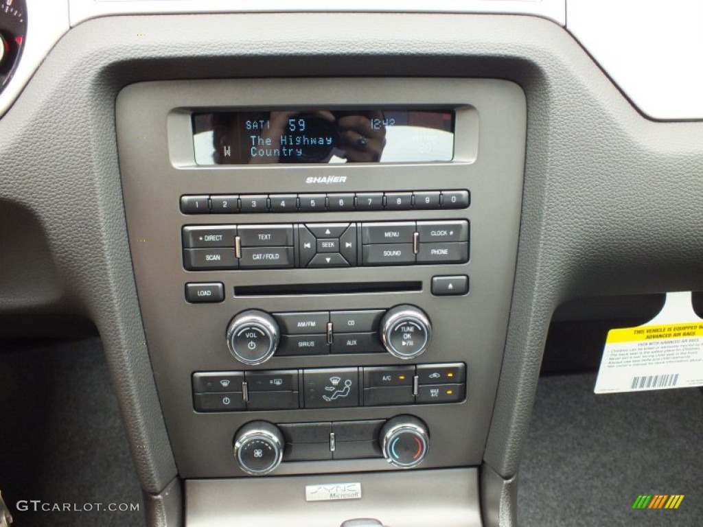 2013 Ford Mustang GT Premium Coupe Controls Photo #67964671