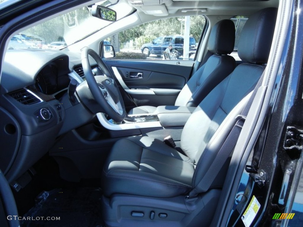 Charcoal Black Interior 2013 Ford Edge Limited Photo #67965961