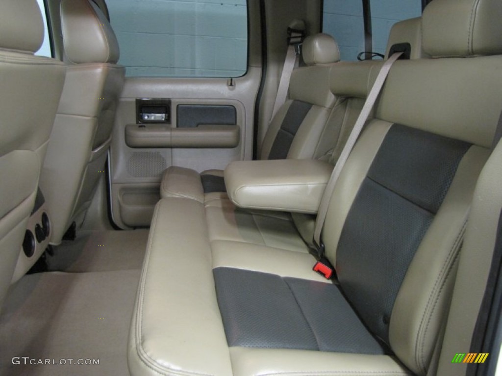 2008 Ford F150 Limited SuperCrew 4x4 Rear Seat Photo #67966018