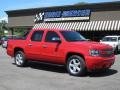 2010 Victory Red Chevrolet Avalanche LT  photo #1