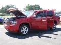 2010 Victory Red Chevrolet Avalanche LT  photo #25