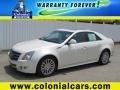 2010 White Diamond Tricoat Cadillac CTS 4 3.0 AWD Sedan  photo #1