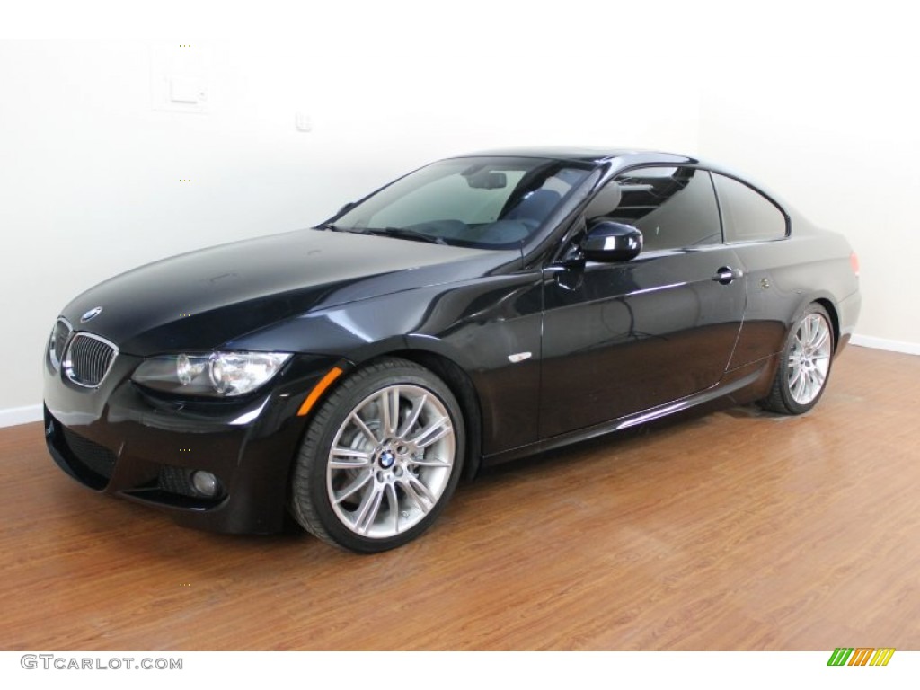 Black Sapphire Metallic 2010 BMW 3 Series 335i Coupe Exterior Photo #67966839