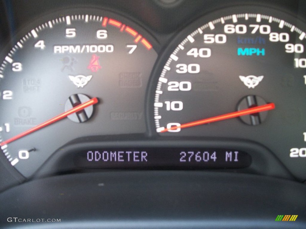 2004 Corvette Coupe - LeMans Blue Metallic / Light Oak photo #5