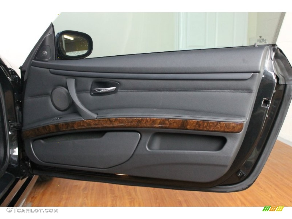 2010 3 Series 335i Coupe - Black Sapphire Metallic / Black photo #18