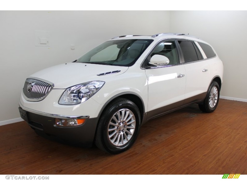 2008 Enclave CXL - White Opal / Cashmere/Cocoa photo #1