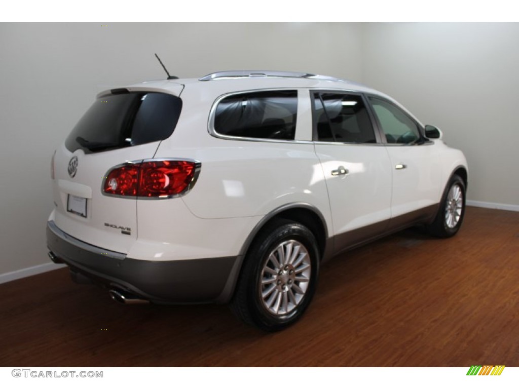 2008 Enclave CXL - White Opal / Cashmere/Cocoa photo #4