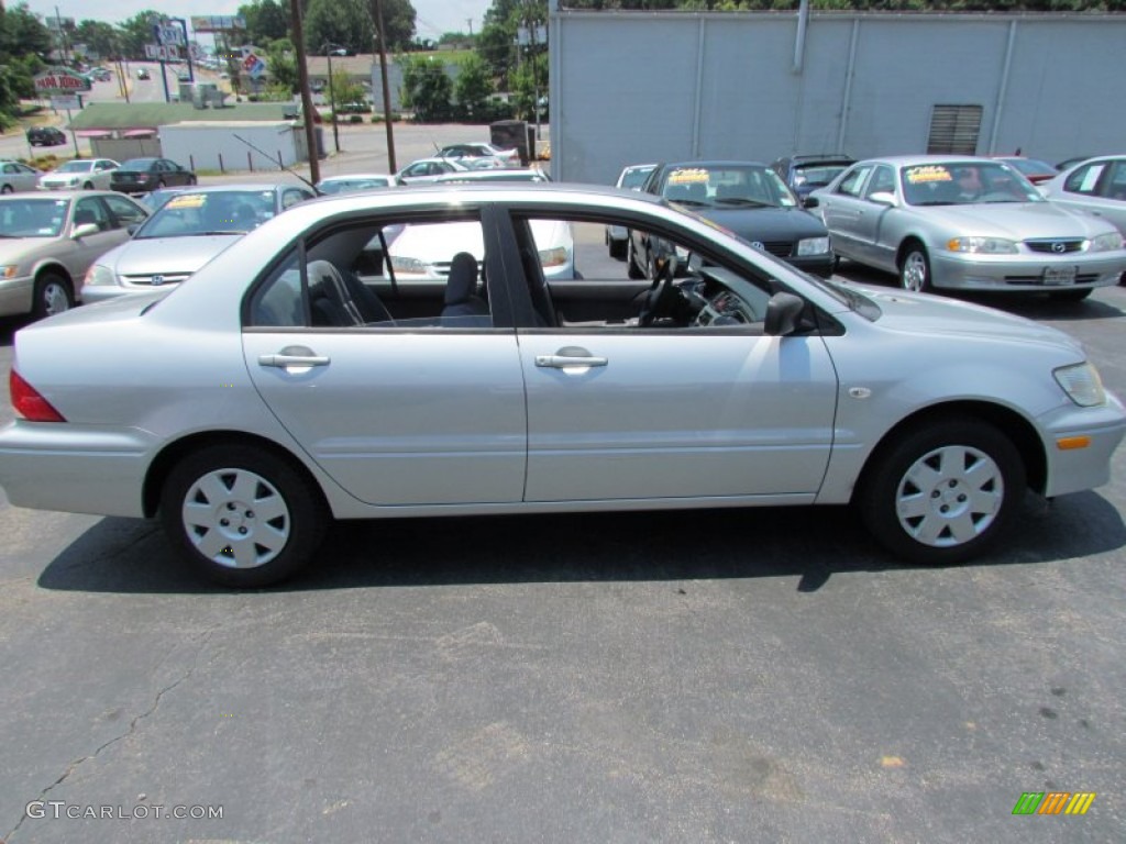 2002 Lancer ES - Munich Silver Metallic / Gray photo #3