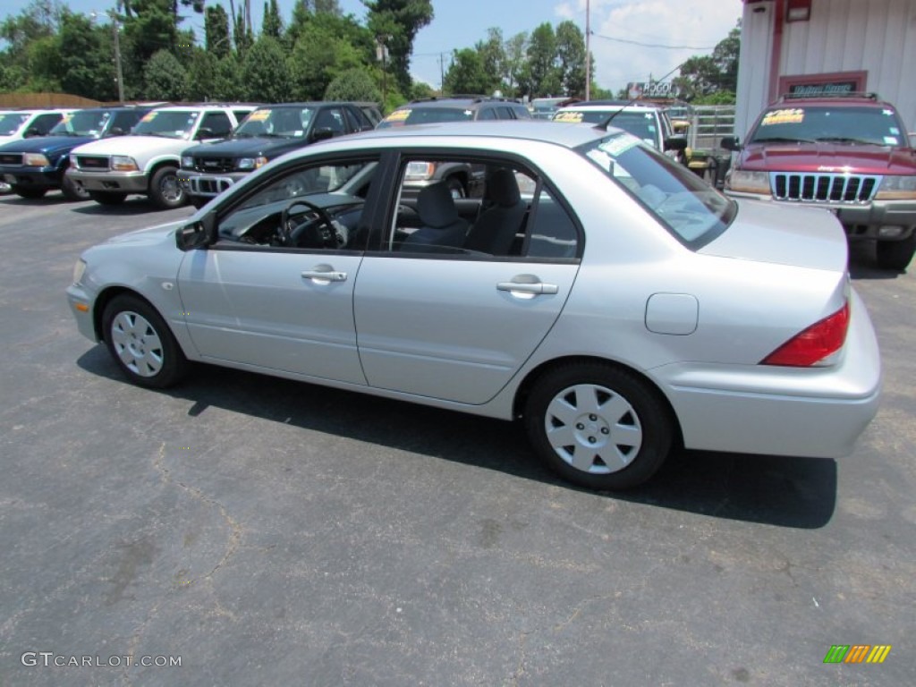 2002 Lancer ES - Munich Silver Metallic / Gray photo #8