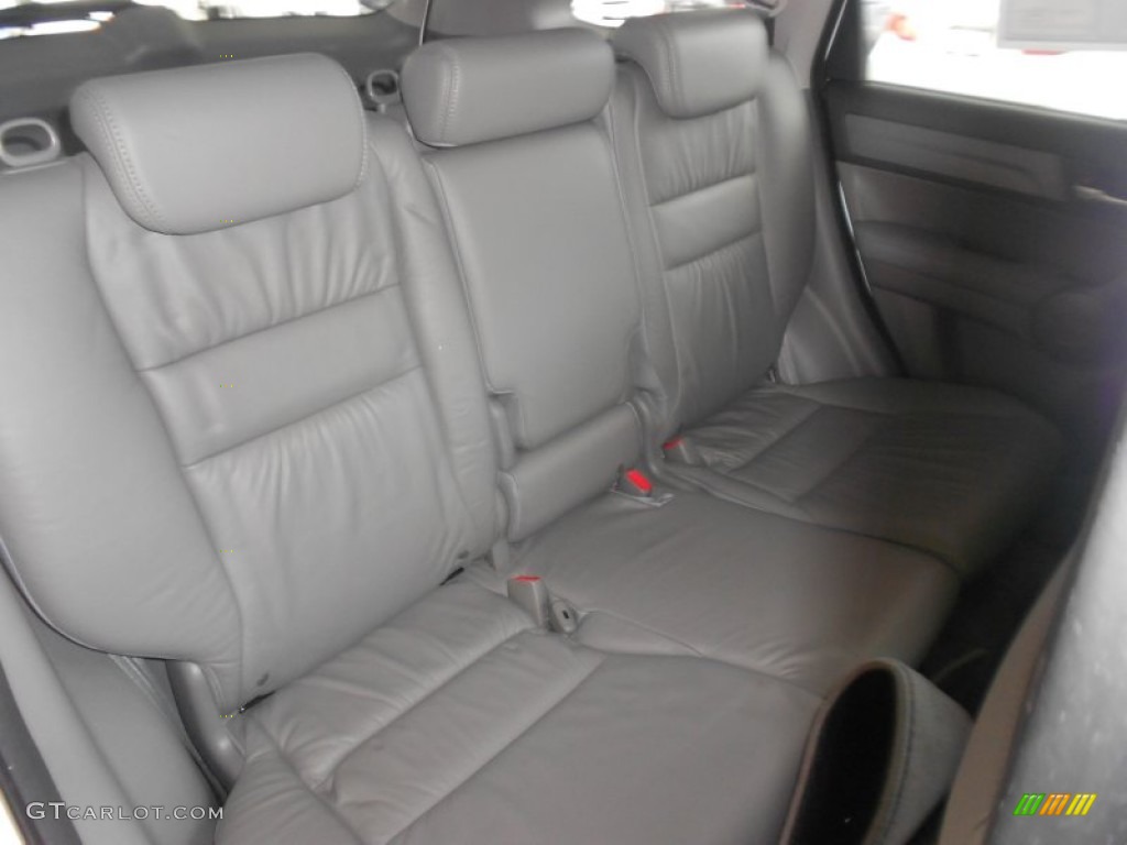 2009 CR-V EX-L 4WD - Taffeta White / Gray photo #16