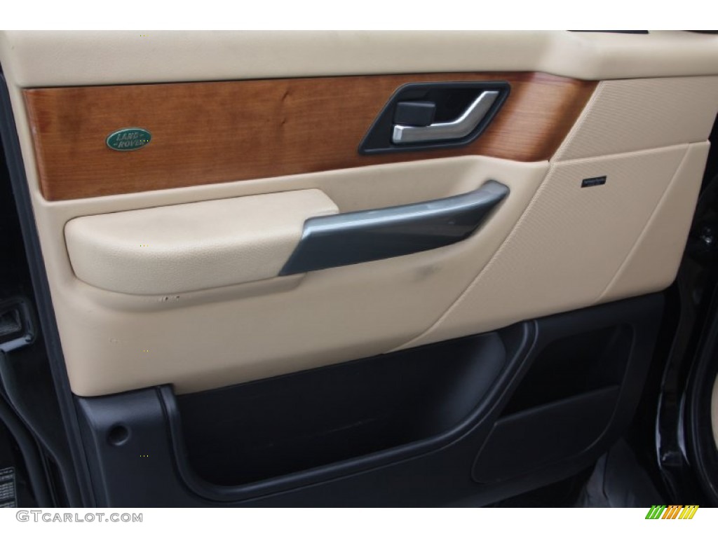 2006 Range Rover Sport HSE - Java Black Pearlescent / Alpaca Beige photo #7
