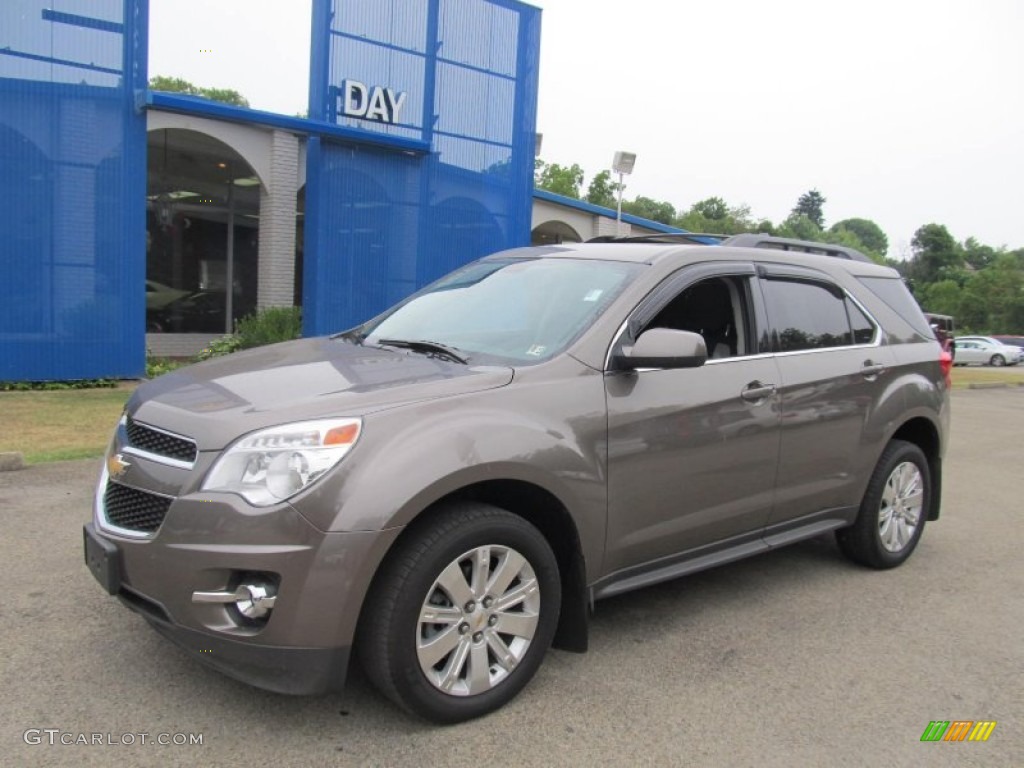 2011 Equinox LT - Mocha Steel Metallic / Light Titanium/Jet Black photo #1