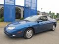 Blue 2002 Saturn S Series SC2 Coupe
