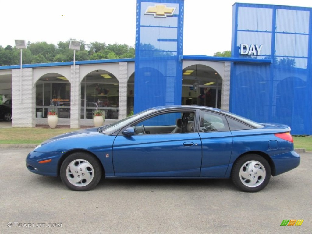 2002 S Series SC2 Coupe - Blue / Gray photo #2