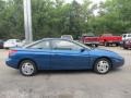 2002 Blue Saturn S Series SC2 Coupe  photo #4