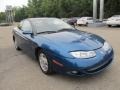 2002 Blue Saturn S Series SC2 Coupe  photo #5