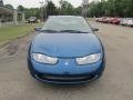 2002 Blue Saturn S Series SC2 Coupe  photo #6