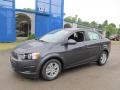 2012 Cyber Gray Metallic Chevrolet Sonic LT Sedan  photo #1