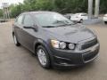 2012 Cyber Gray Metallic Chevrolet Sonic LT Sedan  photo #5