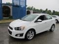 2012 Summit White Chevrolet Sonic LTZ Sedan  photo #1