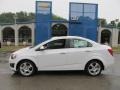 2012 Summit White Chevrolet Sonic LTZ Sedan  photo #2