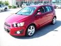 2012 Crystal Red Tintcoat Chevrolet Sonic LTZ Hatch  photo #11