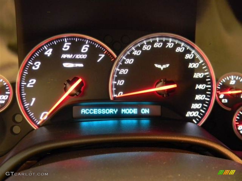 2008 Chevrolet Corvette Z06 Gauges Photo #67970713