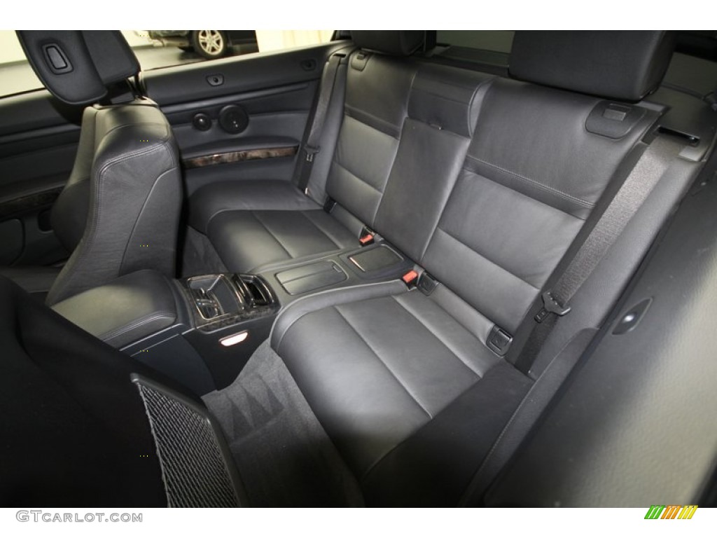2009 3 Series 328i Convertible - Black Sapphire Metallic / Black photo #14