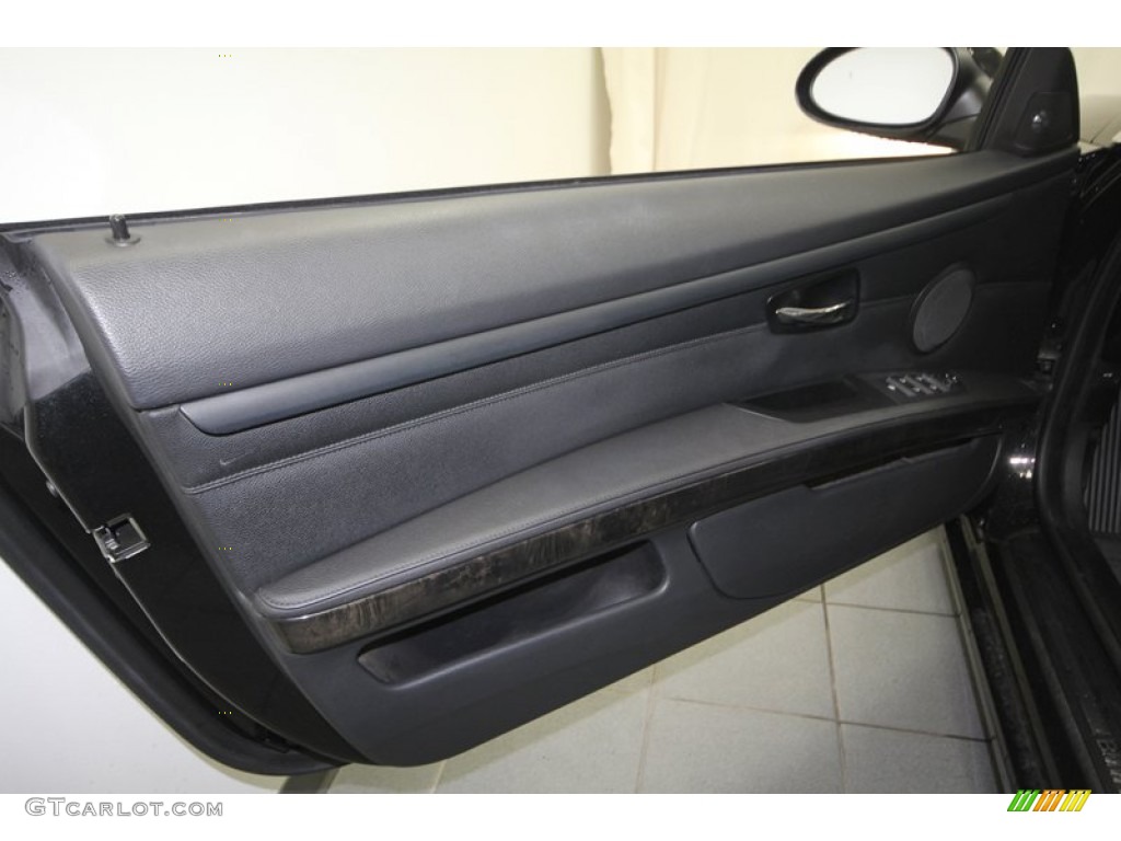 2009 3 Series 328i Convertible - Black Sapphire Metallic / Black photo #15