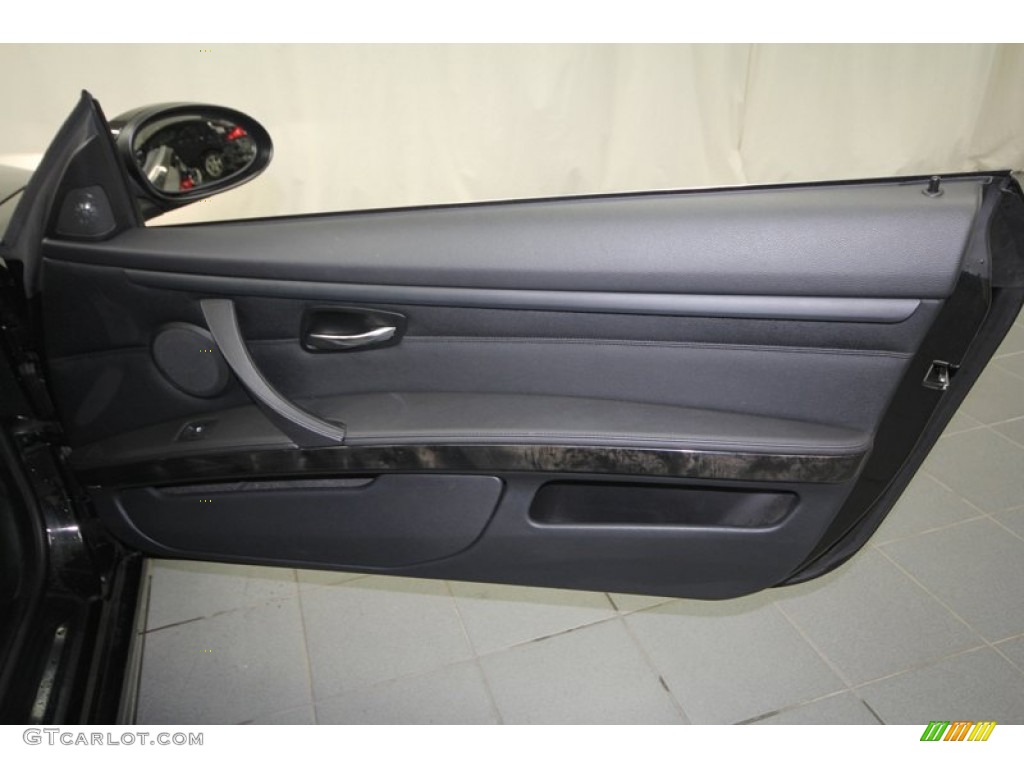 2009 3 Series 328i Convertible - Black Sapphire Metallic / Black photo #34