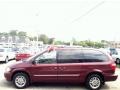 2002 Dark Garnet Red Pearlcoat Chrysler Town & Country Limited  photo #4