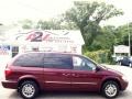 2002 Dark Garnet Red Pearlcoat Chrysler Town & Country Limited  photo #8