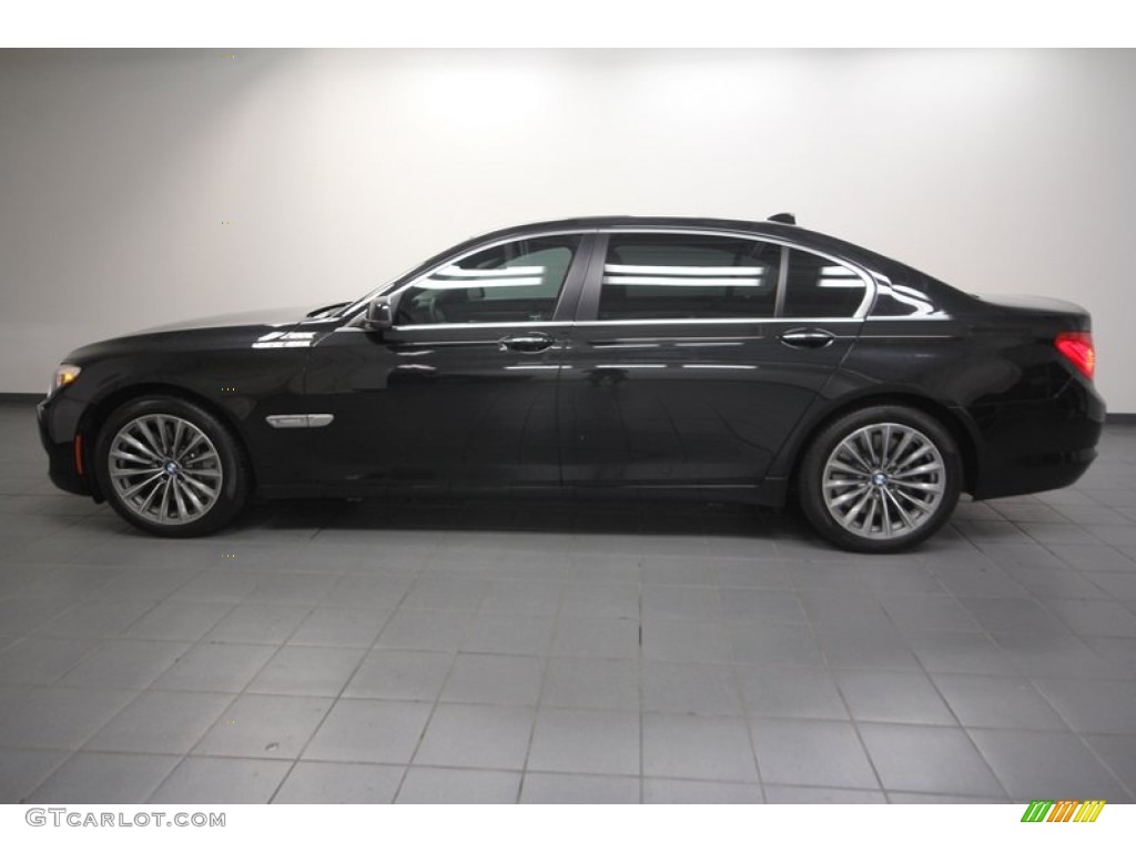 Black Sapphire Metallic 2011 BMW 7 Series 750Li Sedan Exterior Photo #67972585