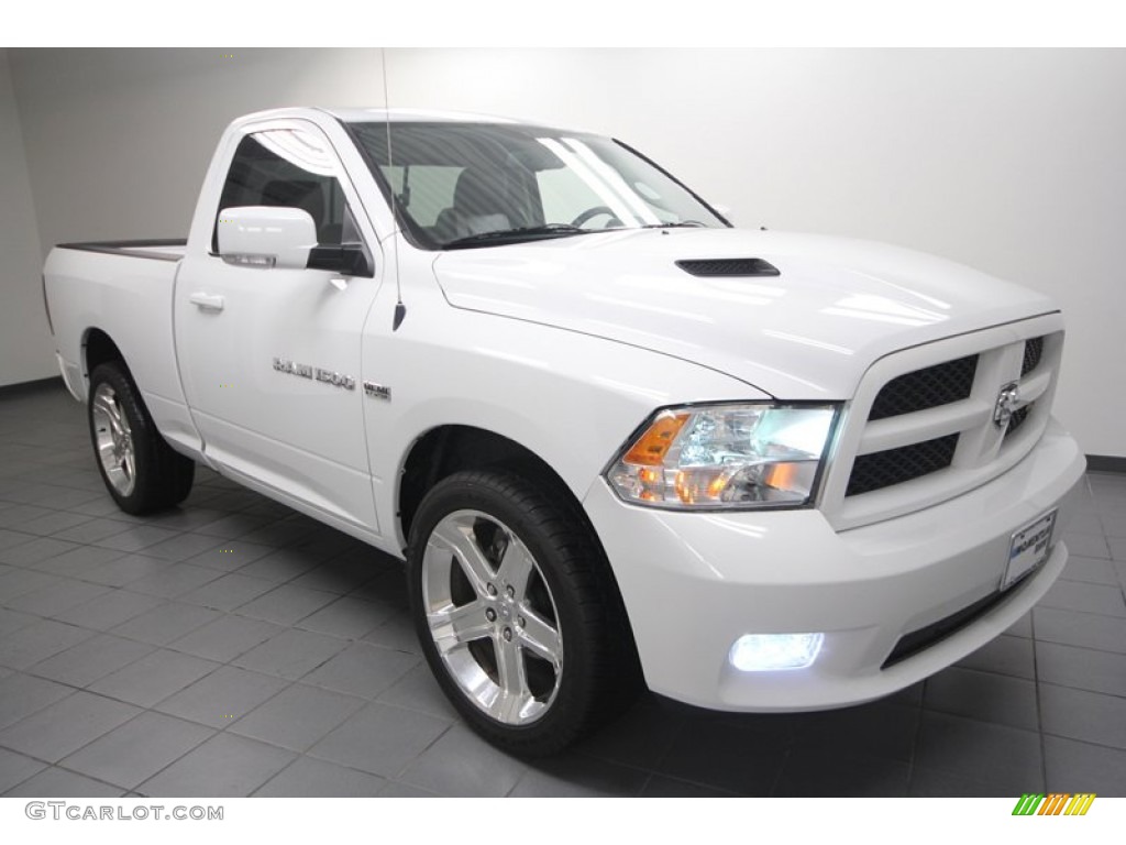 2011 Ram 1500 Sport R/T Regular Cab - Bright White / Dark Slate Gray photo #1