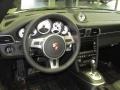 Black 2012 Porsche 911 Turbo S Cabriolet Dashboard