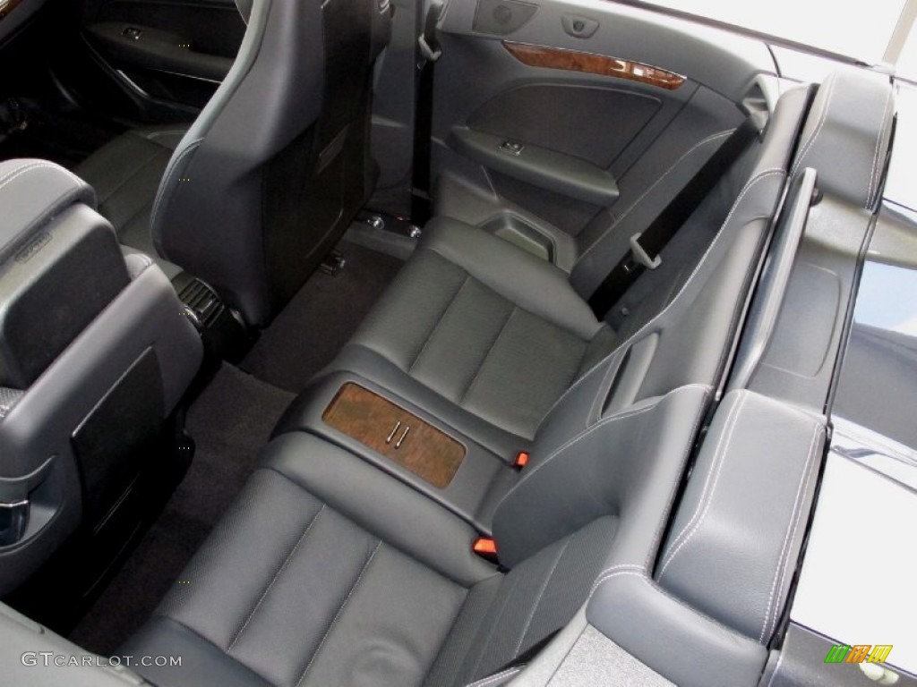 2012 Mercedes-Benz E 550 Cabriolet Rear Seat Photos