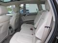 2012 Audi Q7 Cardamom Beige Interior Rear Seat Photo