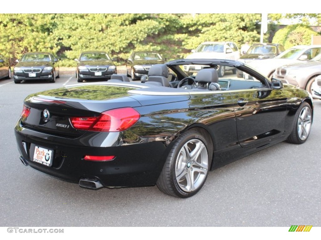 2012 6 Series 650i Convertible - Jet Black / Black Nappa Leather photo #5