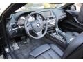 Black Nappa Leather Prime Interior Photo for 2012 BMW 6 Series #67977082