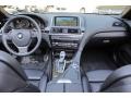 Black Nappa Leather Dashboard Photo for 2012 BMW 6 Series #67977112
